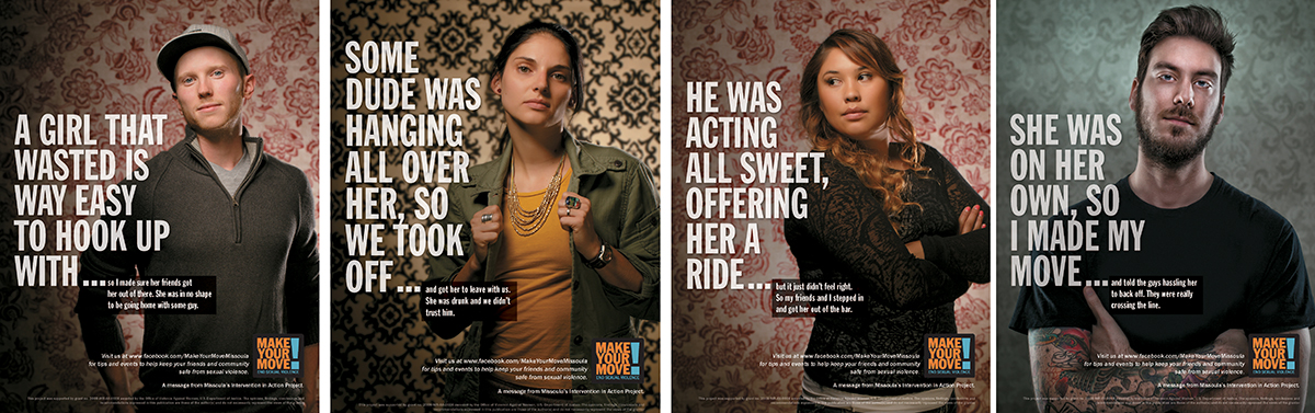 Examples of Make Your Move! Missoula's Bystander Intervention Campaign