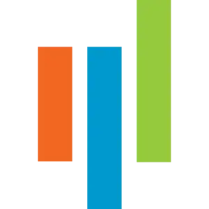 MPH logo without text: Three colored bars resembling test tubes