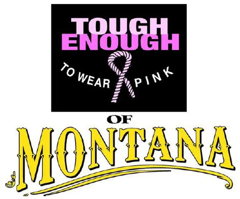 Tough Enough to Wear Pink of Montana Logo