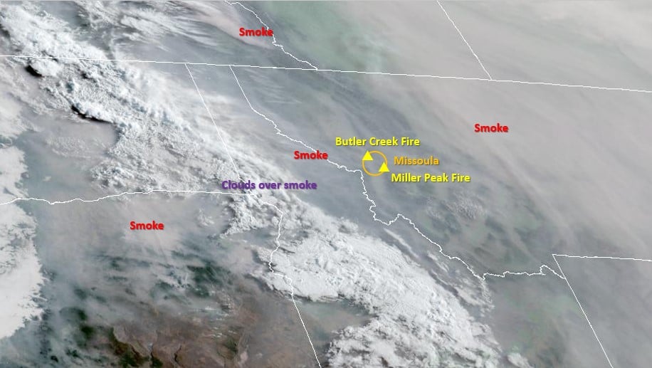 Wildfire Smoke Update July 22, 2024 11:45AM