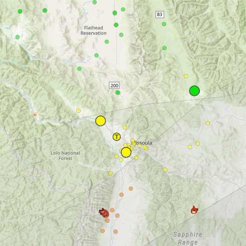 Wildfire Smoke (Mini) Update October 11-13, 2024